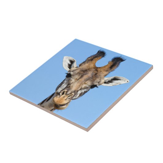 Giraffe Fliese (Seite)