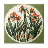 Giraffe Fliese (Vorderseite)