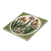 Giraffe Fliese (Seite)