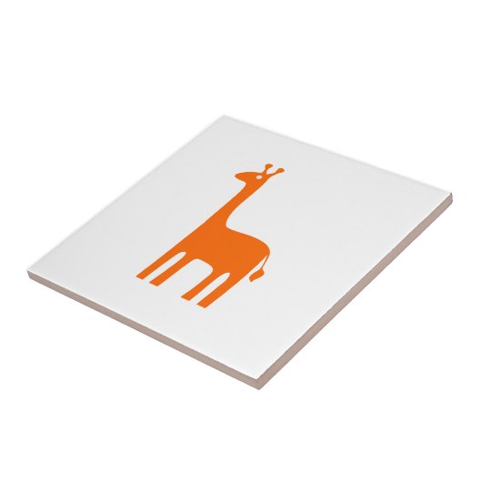 Giraffe Fliese (Seite)