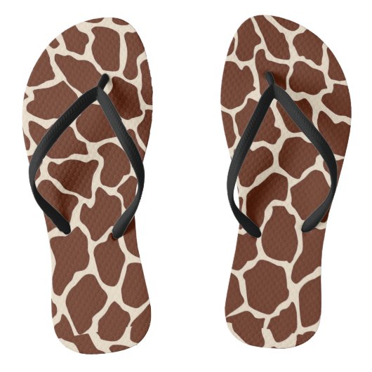 Giraffe Flip Flops Badesandalen (Fußbett)