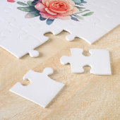 Giraffe Flugzeug Geburtstag Puzzle (Seite)