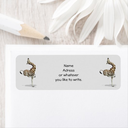 Giraffe Fooling Around (Insitu)