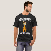 Giraffe For Men Women Safari Wildlife Animal 1 T-Shirt (Vorne ganz)