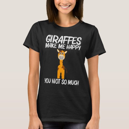 Giraffe For Men Women Safari Wildlife Animal T-Shirt (Vorderseite)