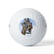 Giraffe "Fore" Golfbälle (3)