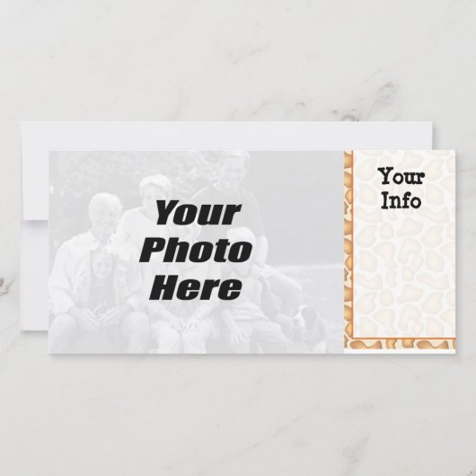 Giraffe Foto Cards - Niedlich für Kinder! (Vorderseite)