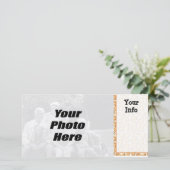 Giraffe Foto Cards - Niedlich für Kinder! (Stehend Vorderseite)