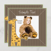 Giraffe-Foto-Rahmen (Vorne/Hinten)