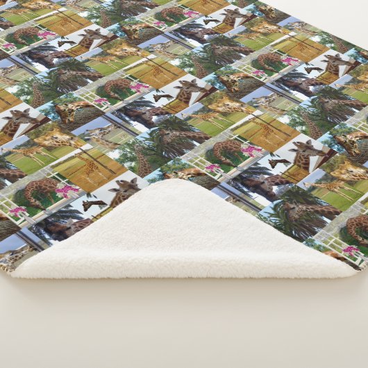 Giraffe-FotoCollage, Sherpadecke (3/4)