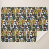 Giraffe-FotoCollage, Sherpadecke (Vorderseite (Horizontal))