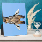 Giraffe Fotoplatte (Seite)