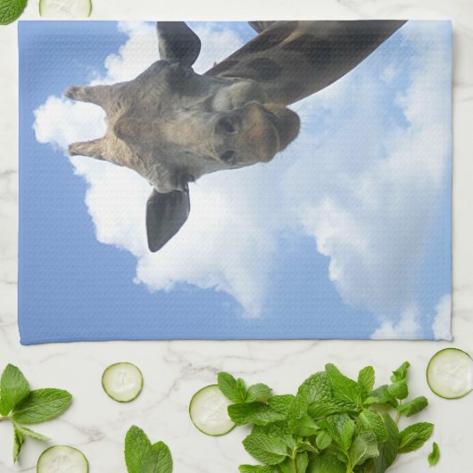 Giraffe Friends Geschirrtuch (Gefaltet)