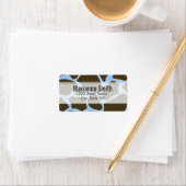 Giraffe Fun Print Adressaufkleber (Insitu)