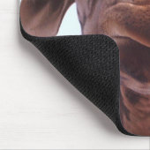 Giraffe Funny Face Mousepad (Ecke)