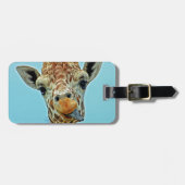 giraffe funny gepäckanhänger (Vorderseite horizontal)