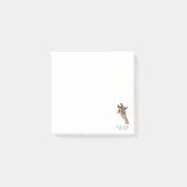 Giraffe Funny Post-it® Notes Post-it Klebezettel (Vorderseite)