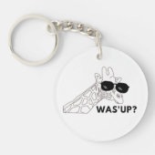 Giraffe Funny Schlüsselanhänger (Vorderseite)