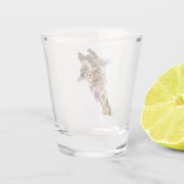 Giraffe Funny Shot Glass Schnapsglas (Rückseite)