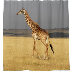 Giraffe für Afrikanische Tiere Duschvorhang