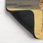 Giraffe für Afrikanische Tiere Mousepad (Ecke)