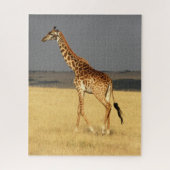 Giraffe für Afrikanische Tiere Puzzle (Vertikal)
