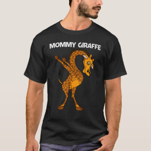 Giraffe für die Mama Safari Tierwelt T-Shirt