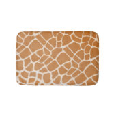 Giraffe Fur Exotic Animal Print Badematte (Vorderseite)
