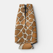Giraffe Fur Gemustert Print Flaschenkühler (Rückseite)