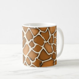 Giraffe Fur Gemustert Print Kaffeetasse