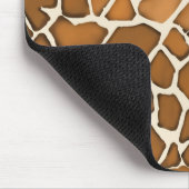 Giraffe Fur Gemustert Print Mousepad (Ecke)