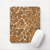 Giraffe Fur Gemustert Print Mousepad (Mit Mouse)