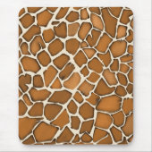 Giraffe Fur Gemustert Print Mousepad (Vorne)