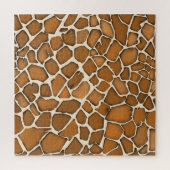 Giraffe Fur Gemustert Print Puzzle (Vertikal)
