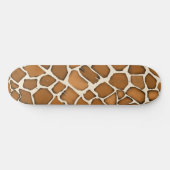 Giraffe Fur Gemustert Print Skateboard (Horizontal)