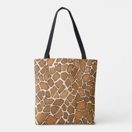 Giraffe Fur Gemustert Print Tasche