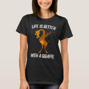 Giraffe für Männer Frauen Safari Wildtier Zoo Tier T-Shirt