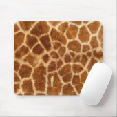Giraffe fur mousepad (Mit Mouse)