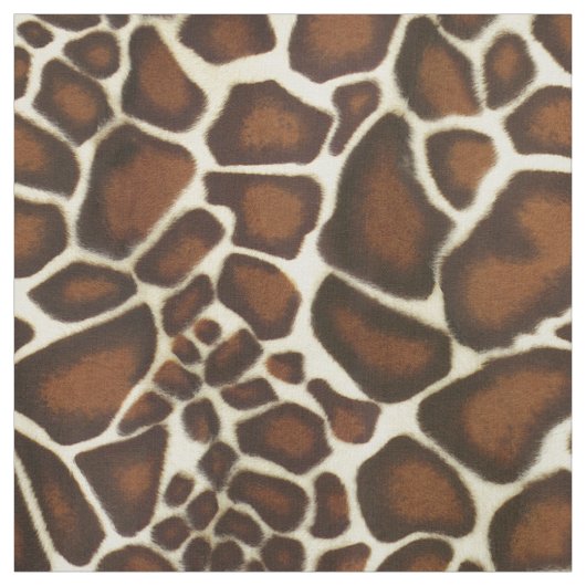 Giraffe Fur Muster Fabric Stoff (Muster)