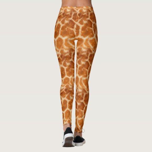 Giraffe-Fur-Muster - Leggings (Rückseite)