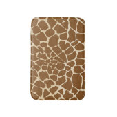 Giraffe Fur Muster Print Badematte (Vorderseite Vertikal)