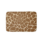 Giraffe Fur Muster Print Badematte (Vorderseite)