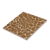 Giraffe Fur Muster Print Fliese (Seite)