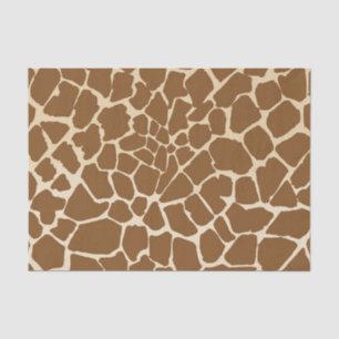 Giraffe Fur Muster Print Seidenpapier