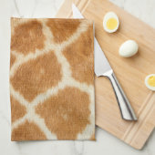 Giraffe Fur Print Geschirrtuch (Viertel Falte)