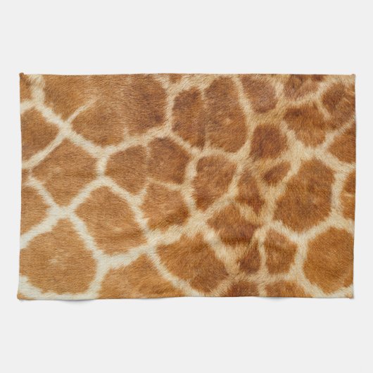 Giraffe Fur Print Geschirrtuch (Horizontal)