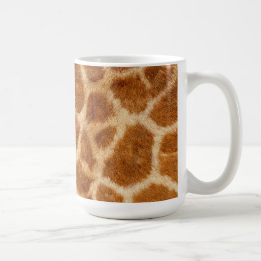 Giraffe Fur Print Kaffeetasse (Rechts)