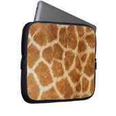 Giraffe Fur Print Laptopschutzhülle (Vorne Rechts)
