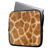 Giraffe Fur Print Laptopschutzhülle (Vorderseite Links)