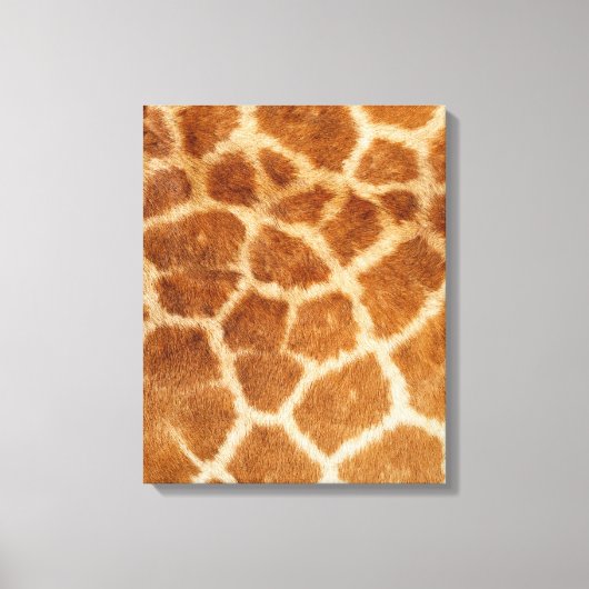 Giraffe Fur Print Leinwanddruck (Vorderseite)